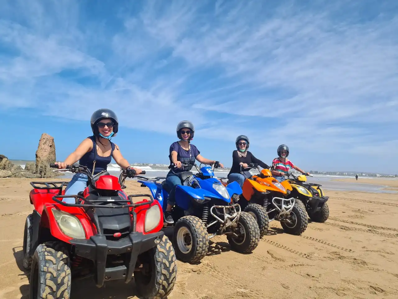 Quad bike tour Agadir dunes experience